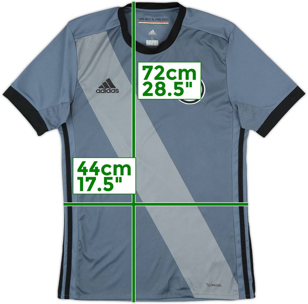 2017-18 Legia Warsaw Away Shirt - 8/10 - (S)