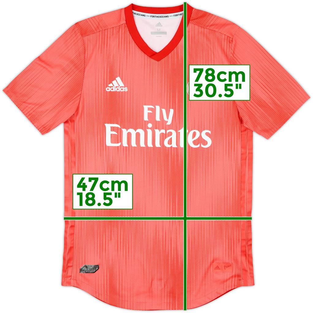 2018-19 Real Madrid Authentic Third Shirt - 10/10 - (M)