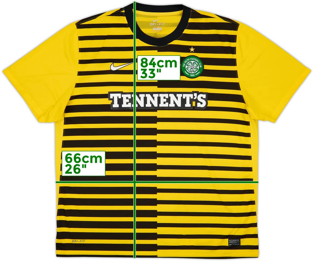 2011-12 Celtic Third Shirt - 8/10 - (XXL)