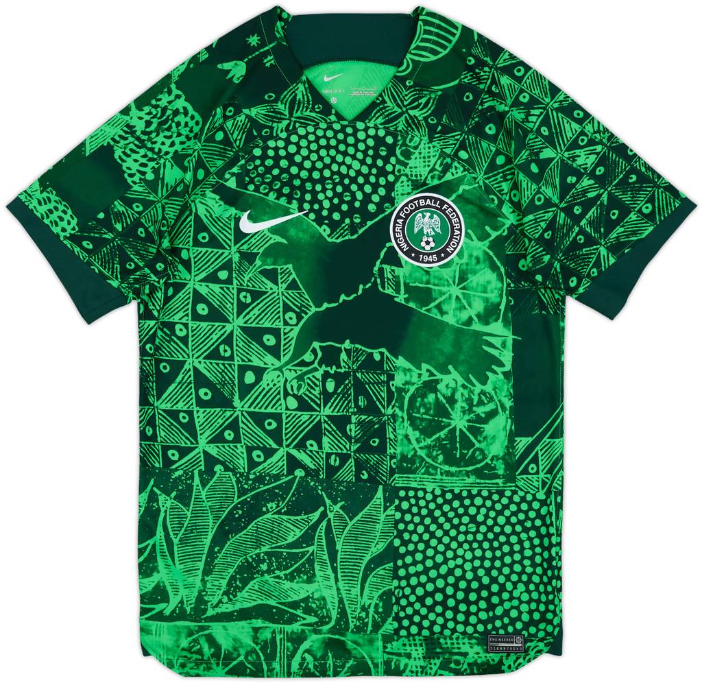 2022-24 Nigeria Home Shirt - 10/10 - (S)