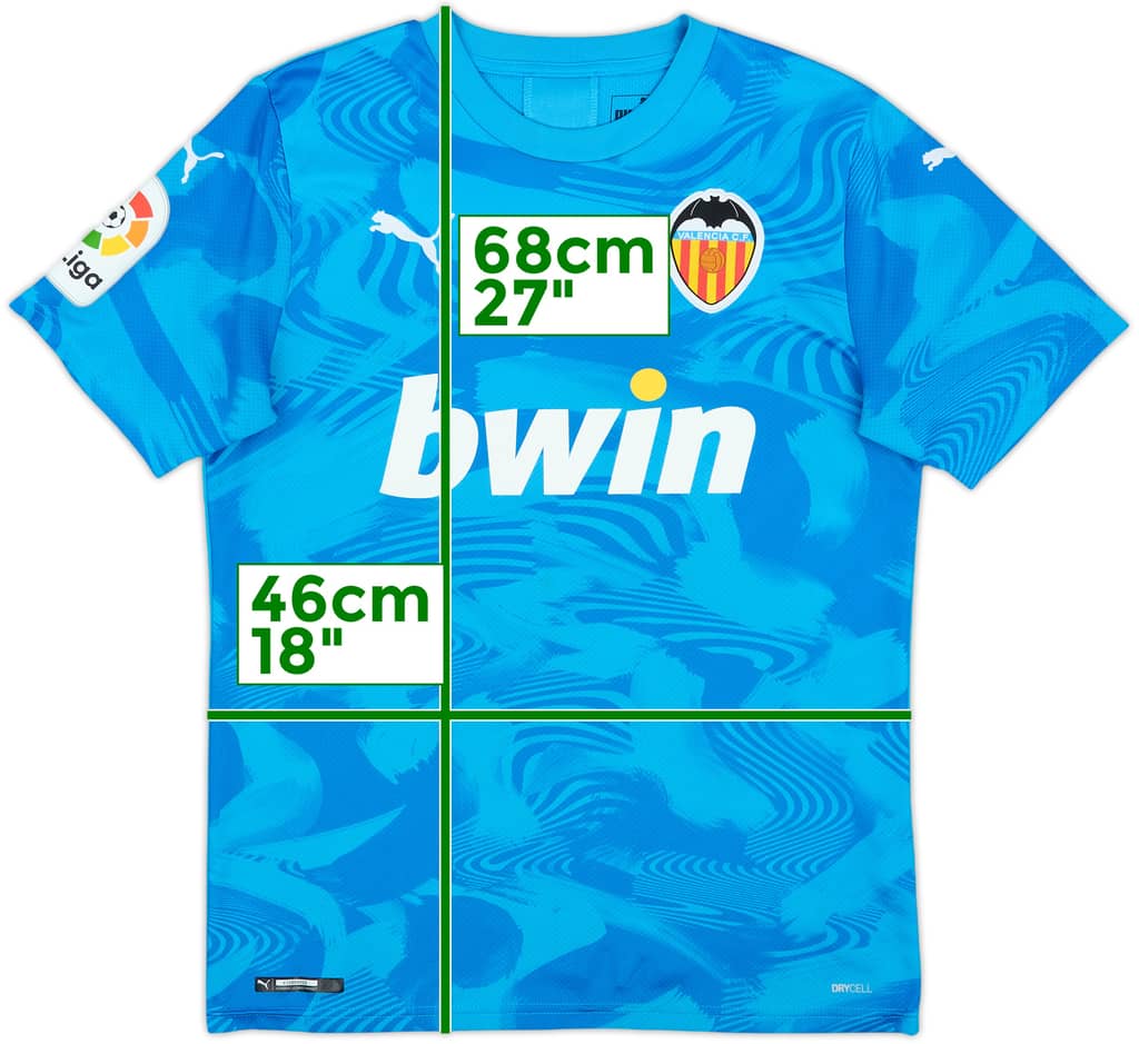 2019-20 Valencia Third Shirt - 9/10 - (S)
