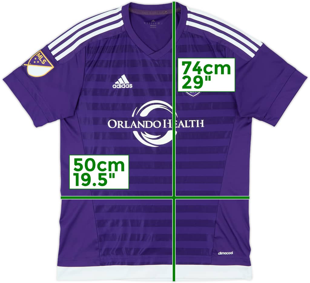 2015-16 Orlando City Home Shirt - 8/10 - (M)