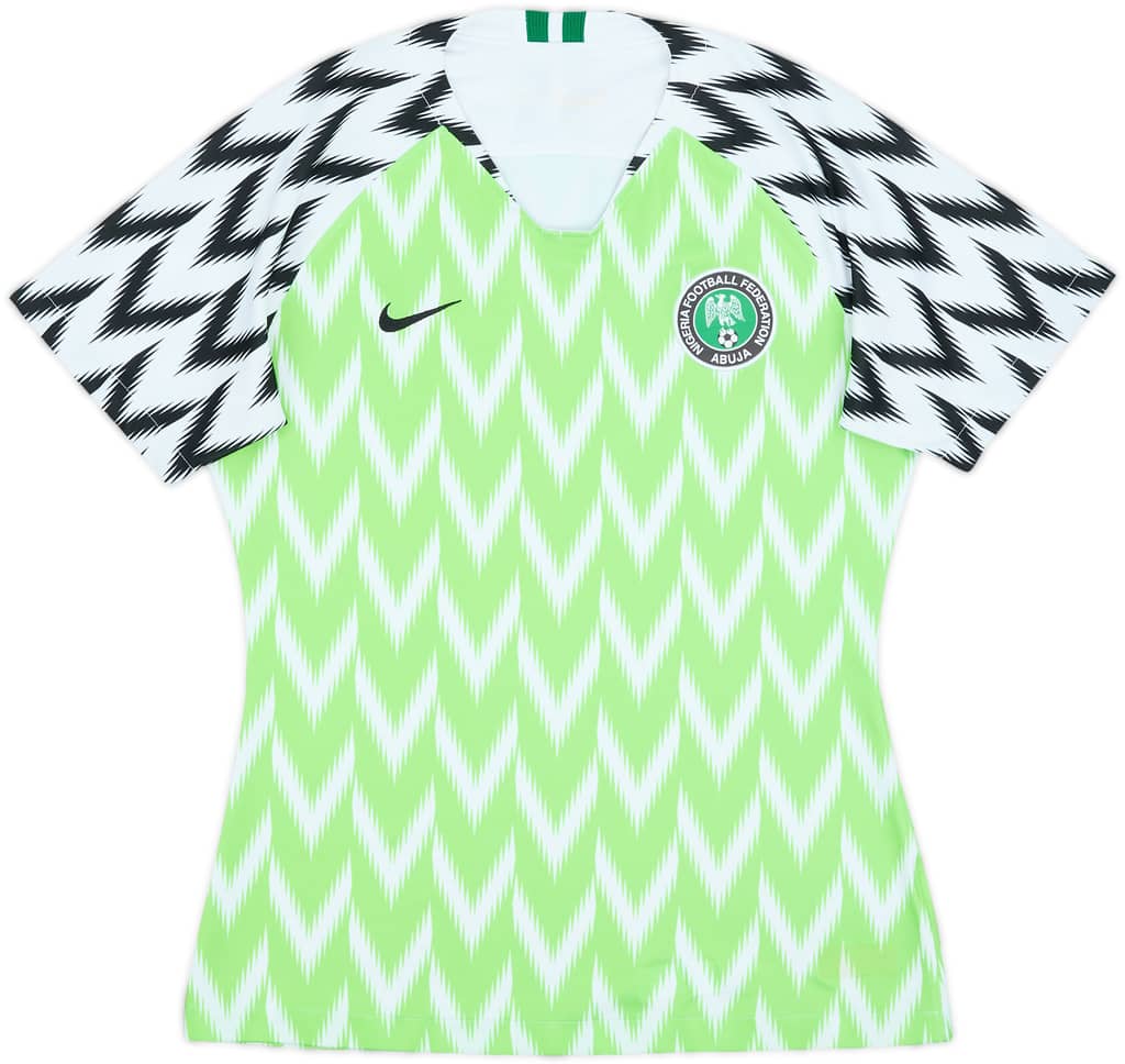 2018-19 Nigeria Home Shirt - 9/10 - (Women's S)