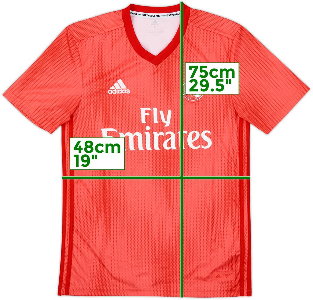 2018-19 Real Madrid Third Shirt - 9/10 - (S)
