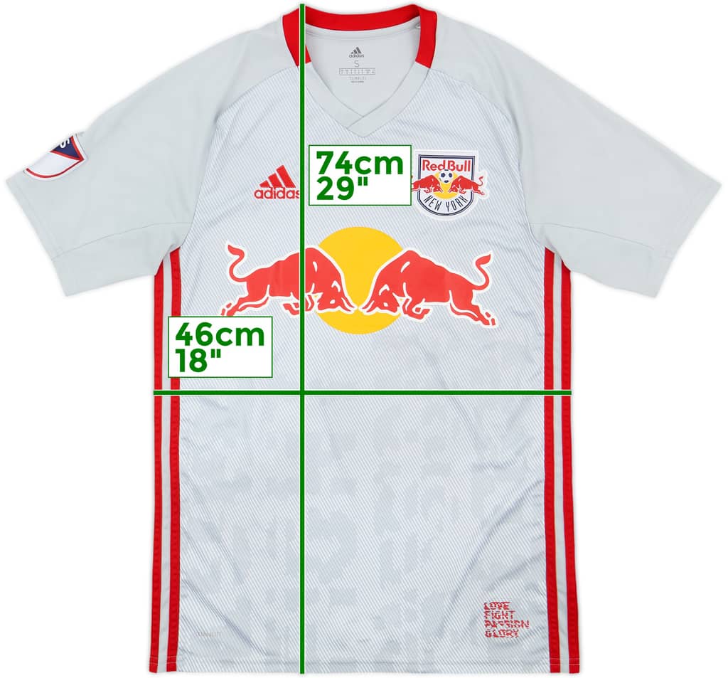 2019-20 New York Red Bulls Home Shirt - 8/10 - (S)