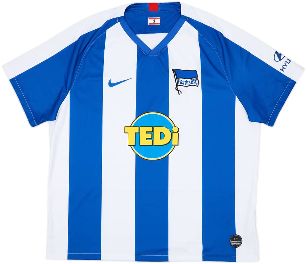 2019-20 Hertha Berlin Home Shirt - 10/10 - (XXL)