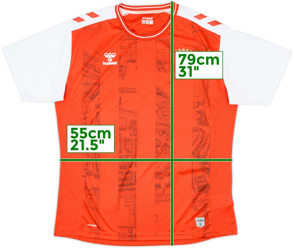 2022-23 Braga Home Shirt - 10/10 - (XXL)