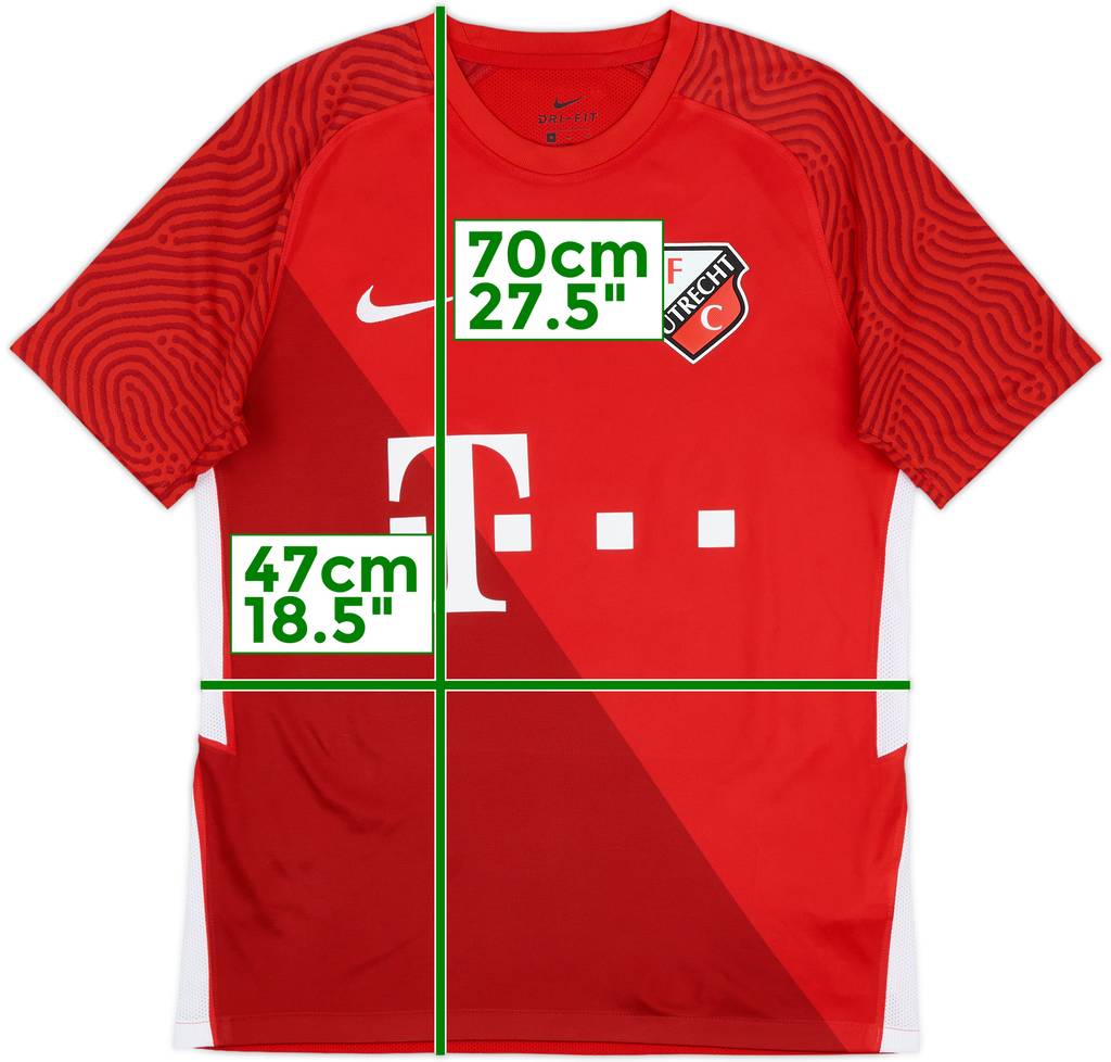 2021-22 Utrecht Home Shirt - 8/10 - (M)