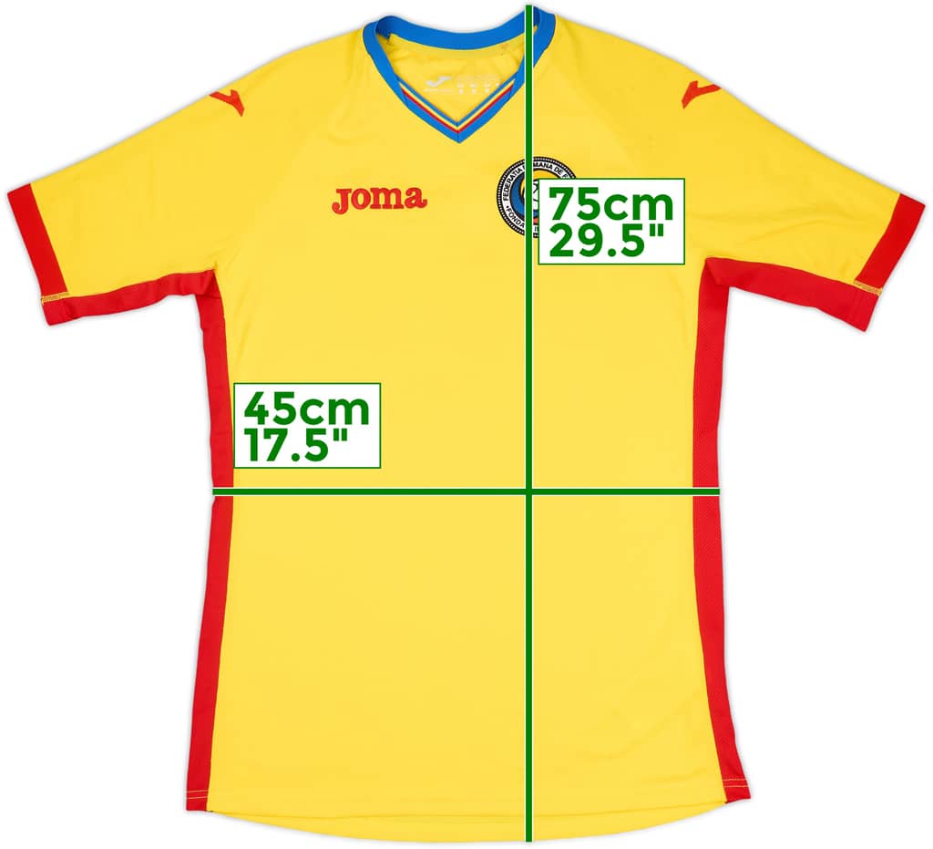 2016-17 Romania Home Shirt - 8/10 - (M)