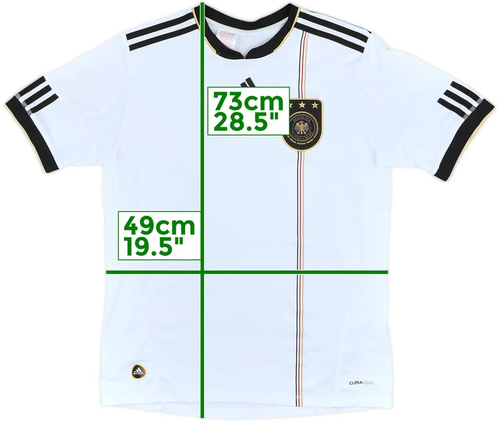 2010-11 Germany Home Shirt - 8/10 - (XL.Boys)