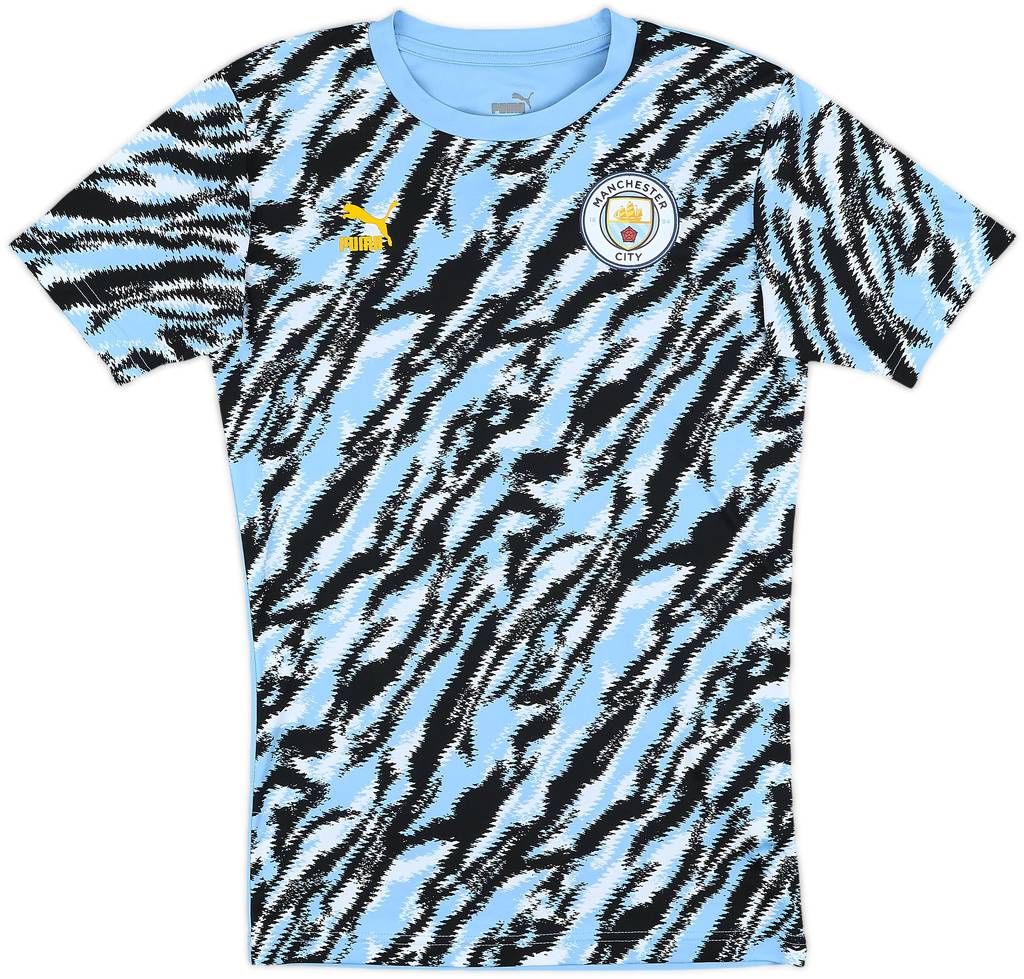 2021-22 Manchester City Puma Training Shirt - 10/10 - (XS)