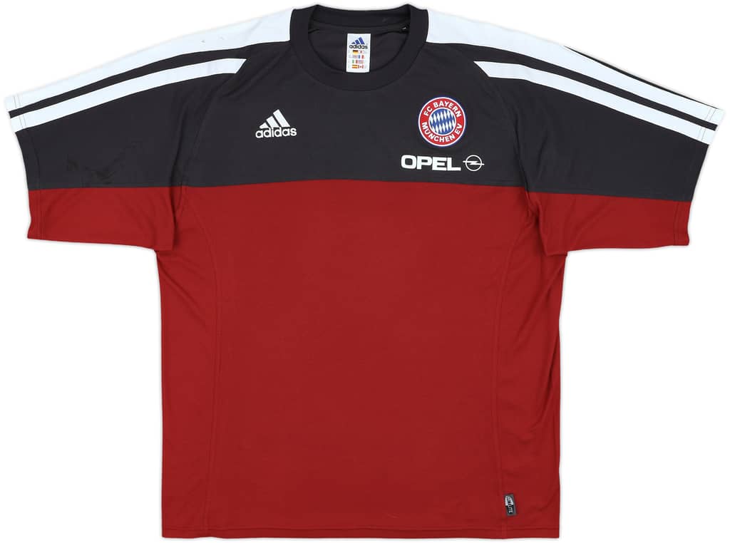 2001-02 Bayern Munich adidas Training Shirt - 9/10 - (L/XL)