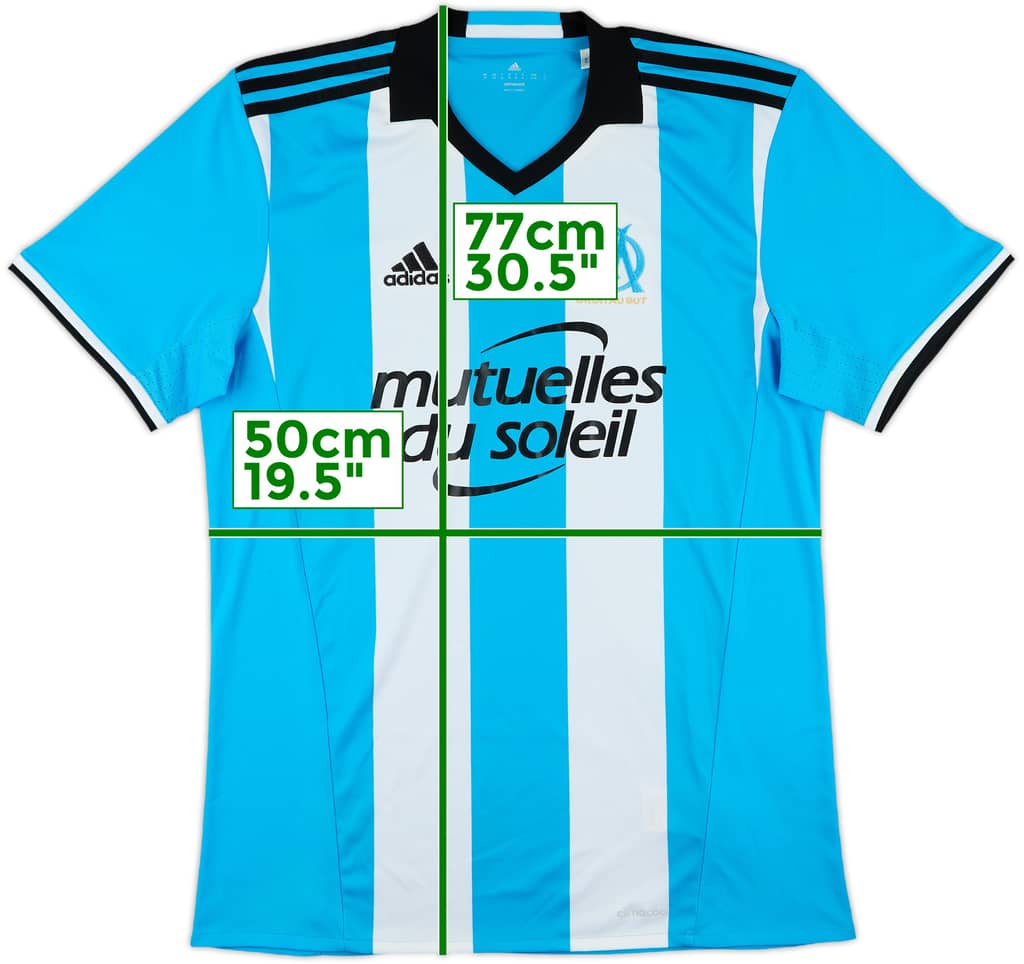 2016-17 Olympique Marseille Third Shirt - 8/10 - (M)