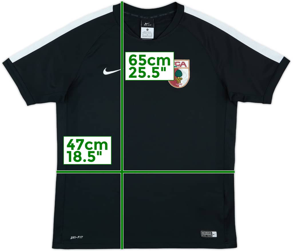 2016-17 Augsburg Nike Training Shirt - 8/10 - (XL.Boys)