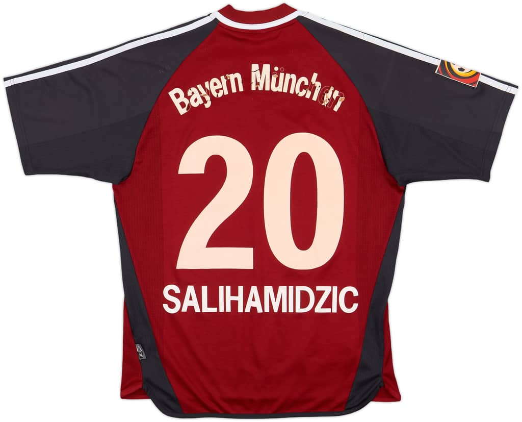 2002-03 Bayern Munich Home Shirt Salihamidzic #20 - 4/10 - (M)