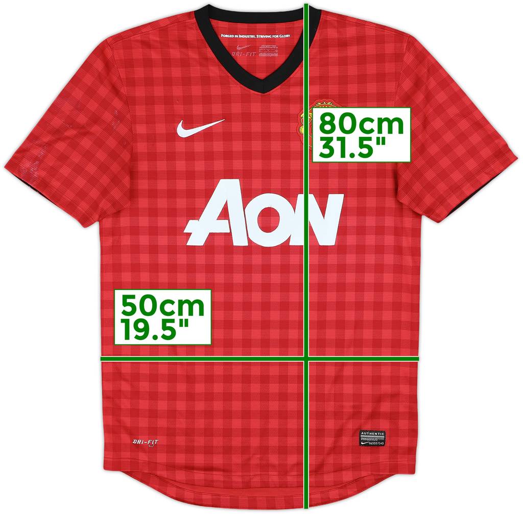 2012-13 Manchester United Home Shirt - 5/10 - (S)