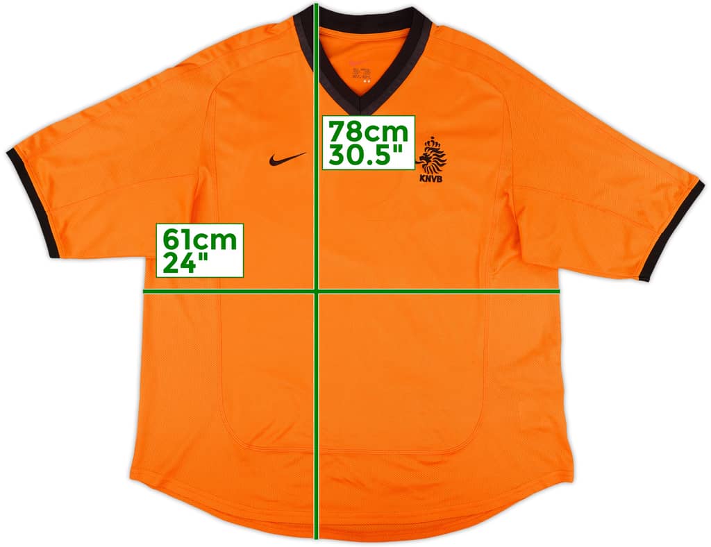 2000-02 Netherlands Home Shirt - 5/10 - (XL)