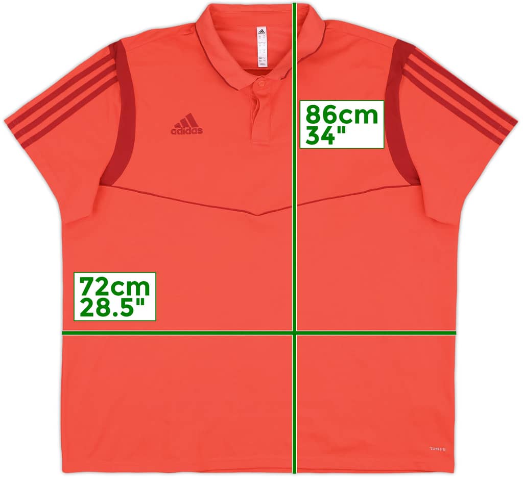 2019-20 Bayern Munich adidas Polo Shirt - 7/10 - (XXL)