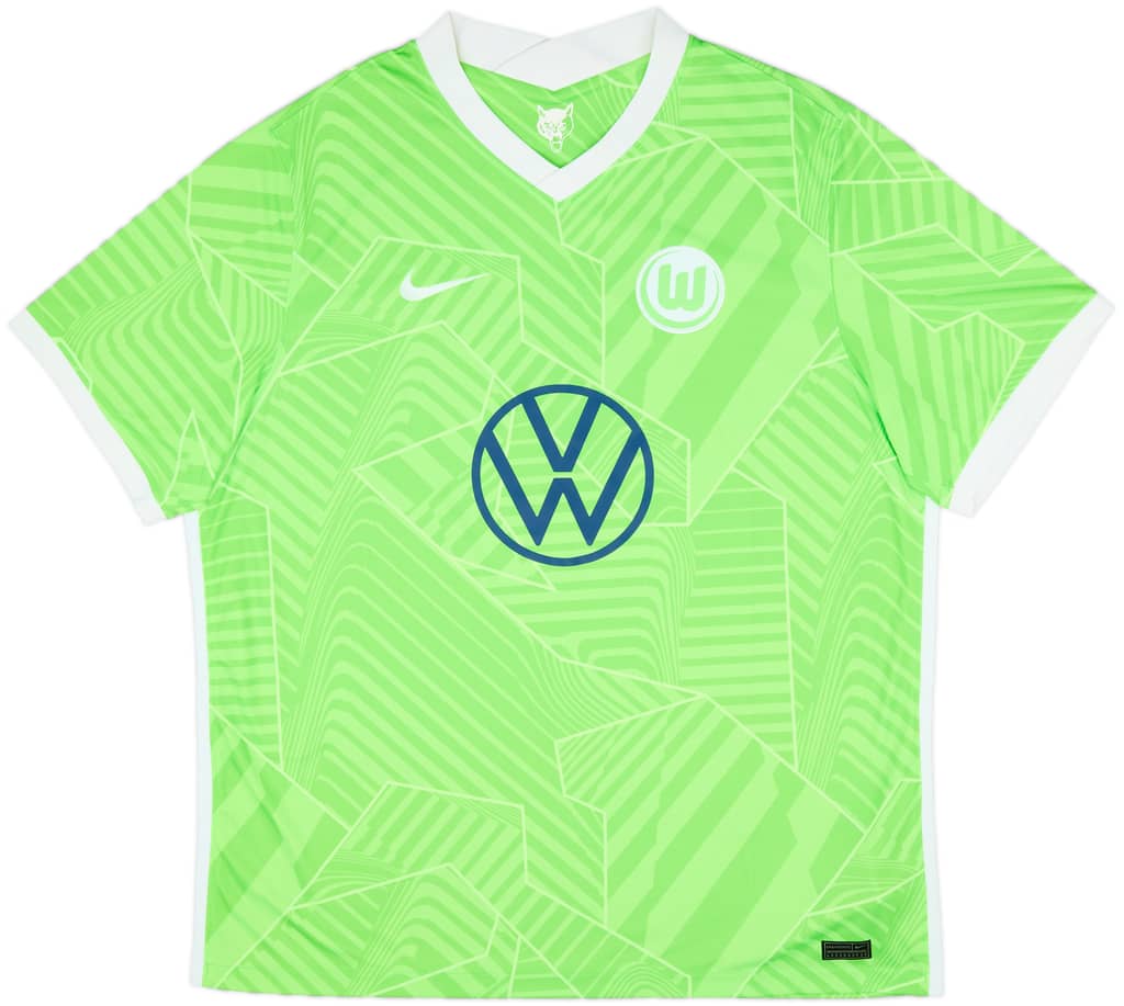2021-22 Wolfsburg Home Shirt - 10/10 - (XXL)