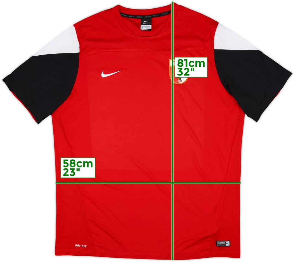 2014-15 Augsburg Nike Training Shirt - 10/10 - (XXL)