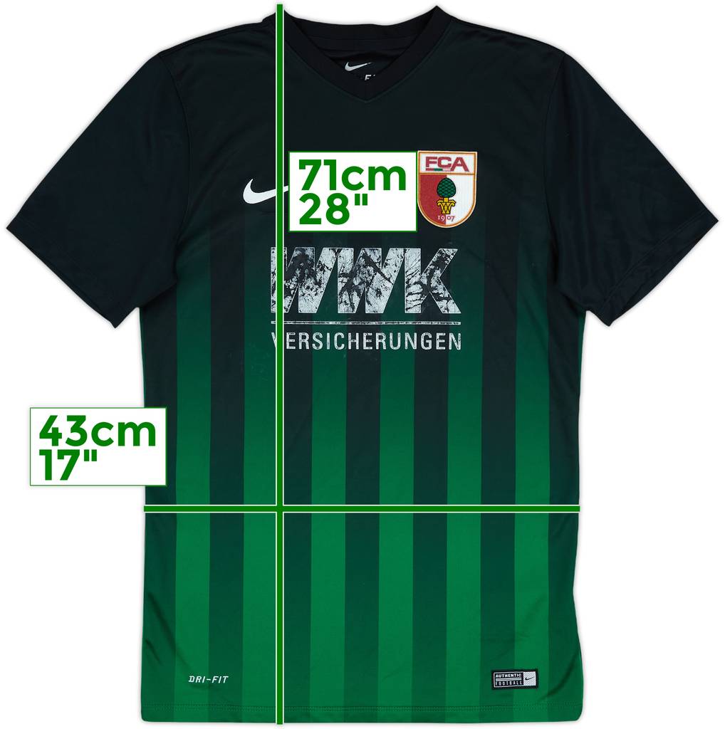 2016-17 Augsburg Away Shirt - 4/10 - (S)
