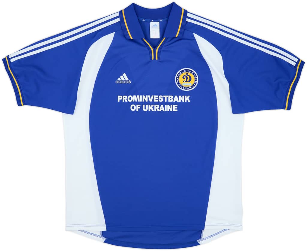 2001-02 Dynamo Kyiv Away Shirt - 10/10 - (XL)