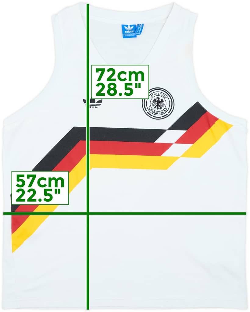 2014 Germany adidas Originals Retro '1988' Training Vest - 8/10 - (M)