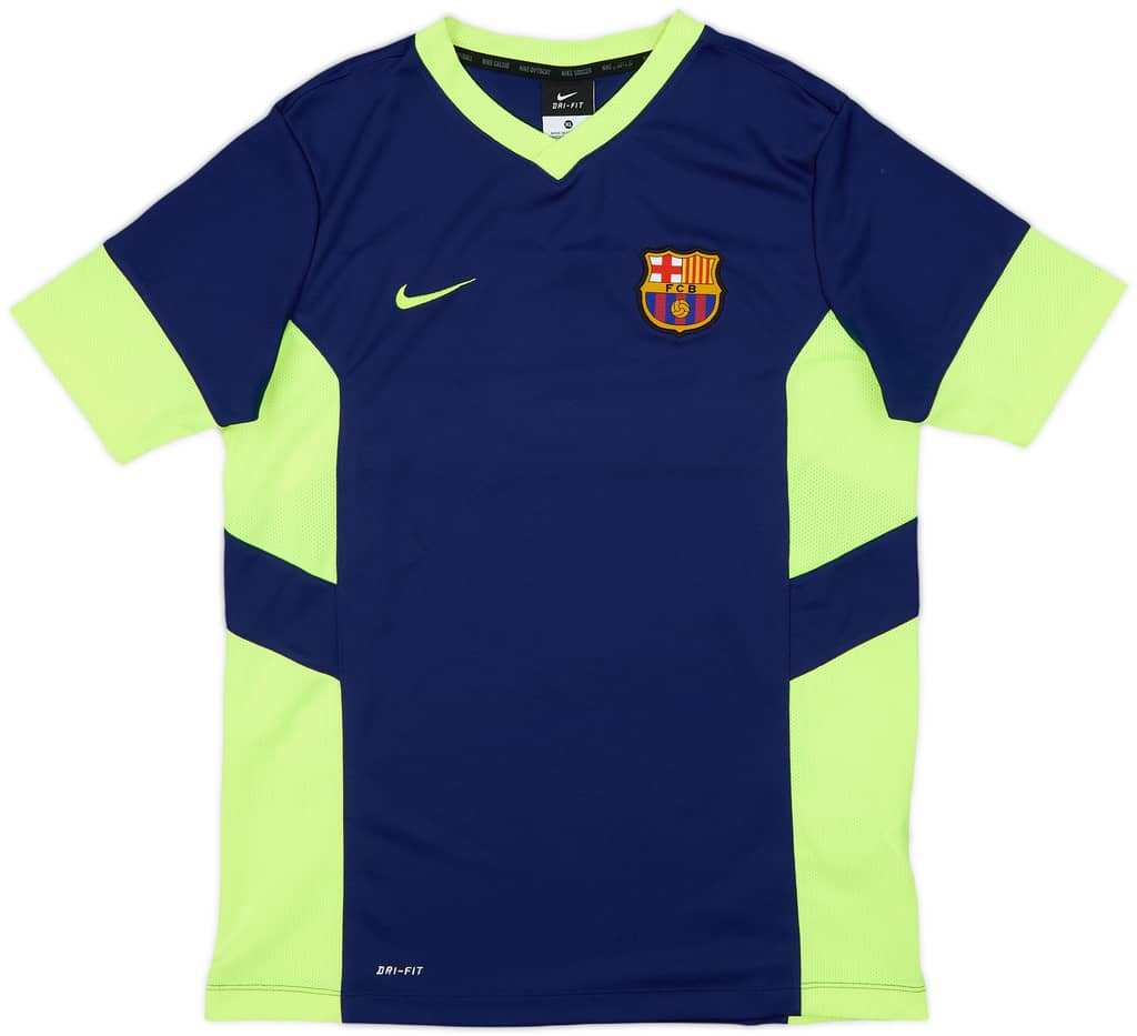 2014-15 Barcelona Nike Training Shirt - 9/10 - (XL.Boys)
