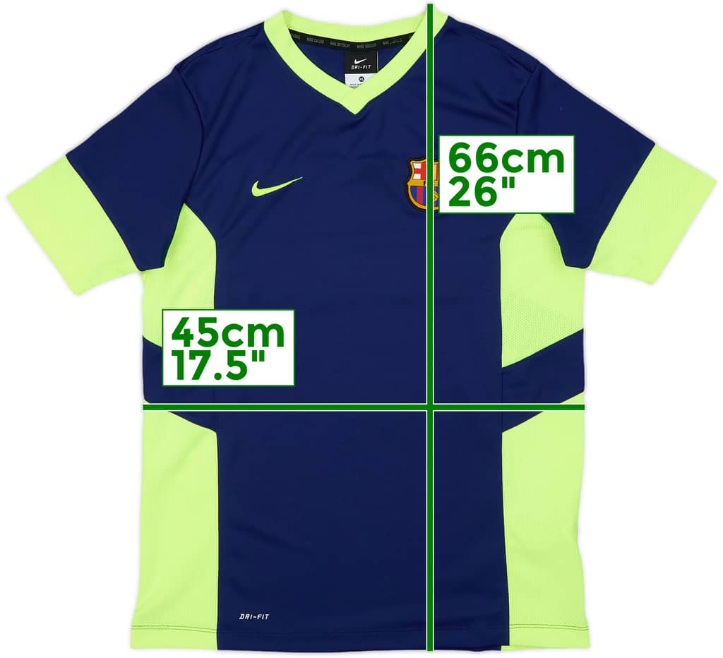 2014-15 Barcelona Nike Training Shirt - 9/10 - (XL.Boys)