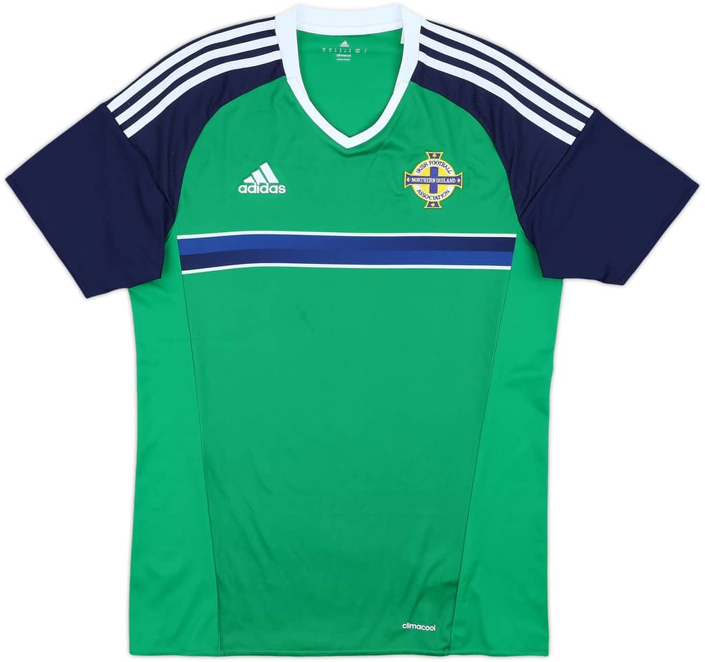 2016-17 Northern Ireland Home Shirt - 9/10 - (M)