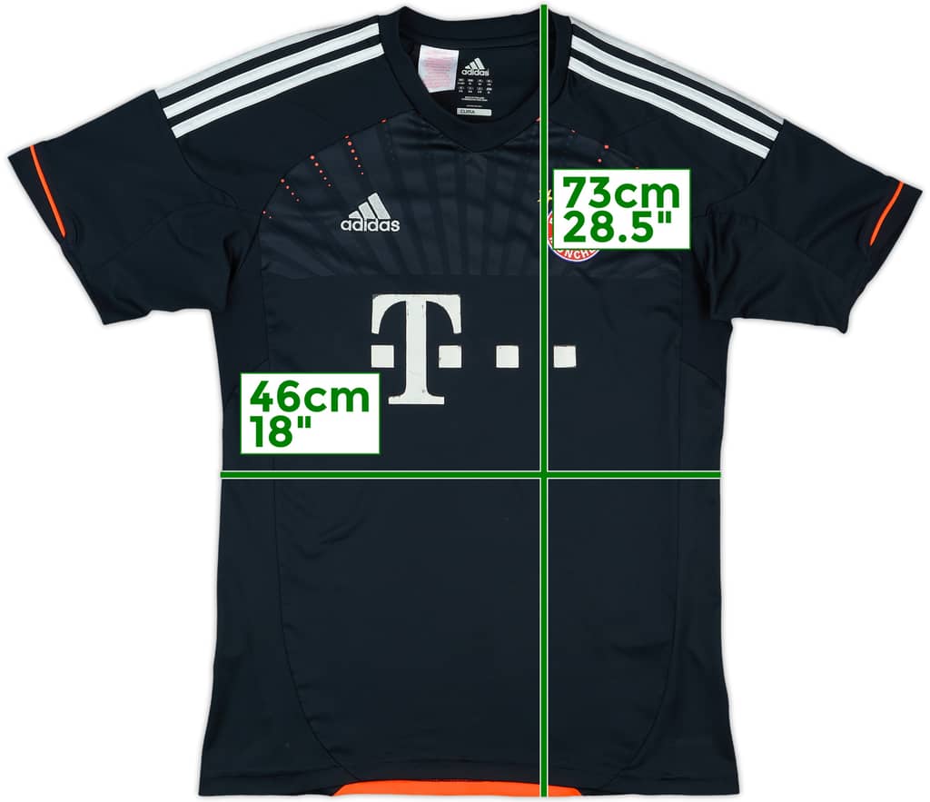 2012-13 Bayern Munich Third Shirt - 6/10 - (XL.Boys)