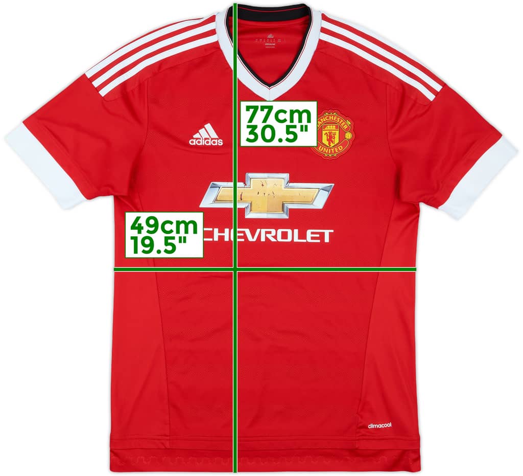 2015-16 Manchester United Home Shirt - 5/10 - (M)