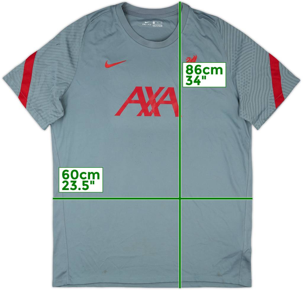2020-21 Liverpool Nike Training Shirt - 7/10 - (XXL)