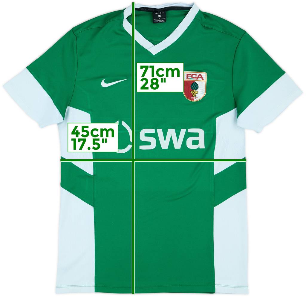 2017-18 Augsburg Away Shirt - 7/10 - (L)