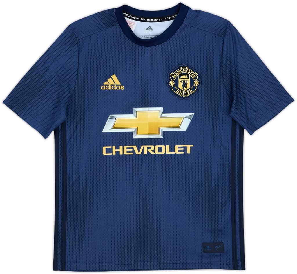 2018-19 Manchester United Third Shirt - 9/10 - (L.Boys)