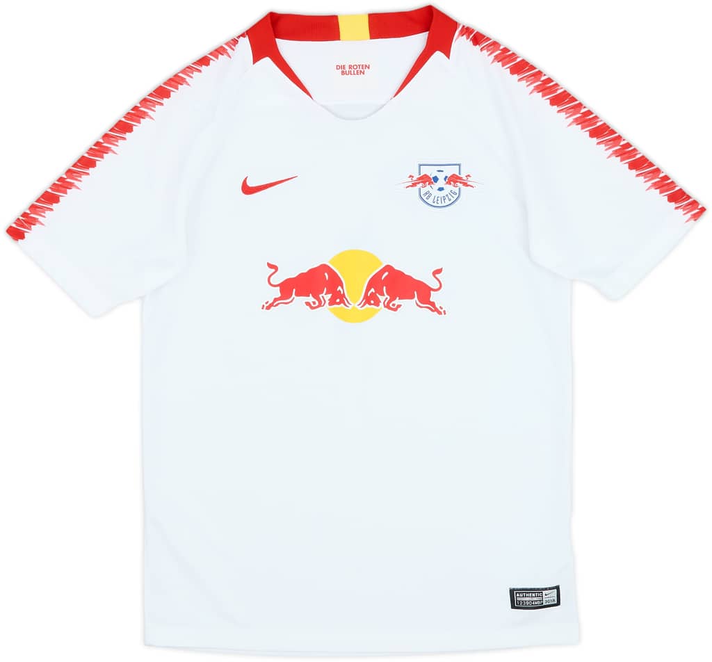 2018-19 RB Leipzig Home Shirt - 9/10 - (L.Boys)