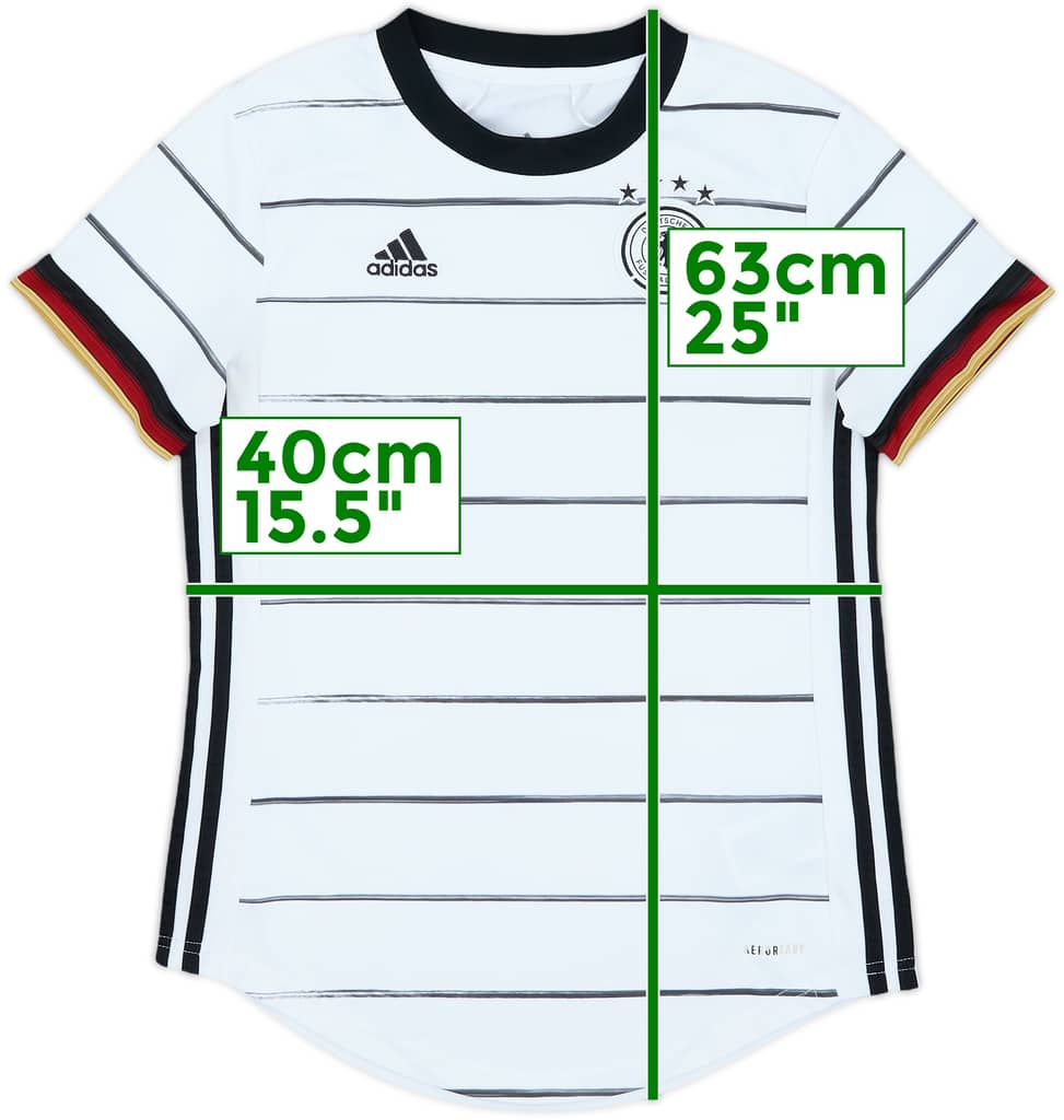 2020-21 Germany Home Shirt - 8/10 - (Women's XS)