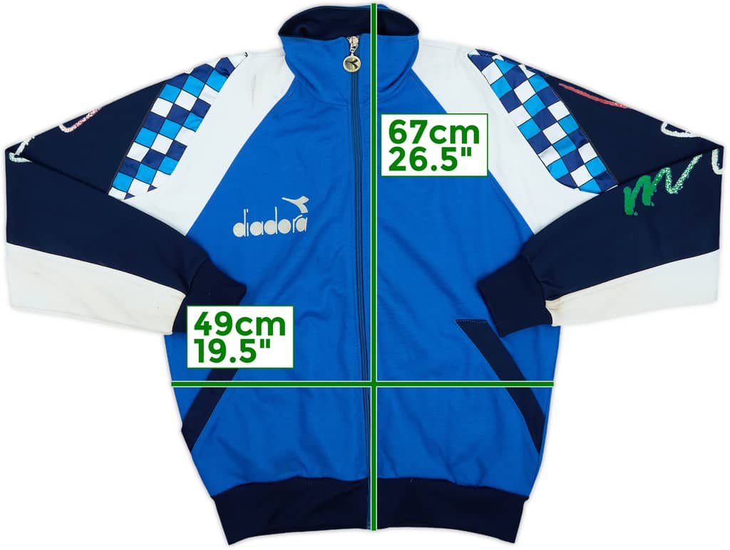1990 Italy Diadora Track Jacket - 6/10 - (M)