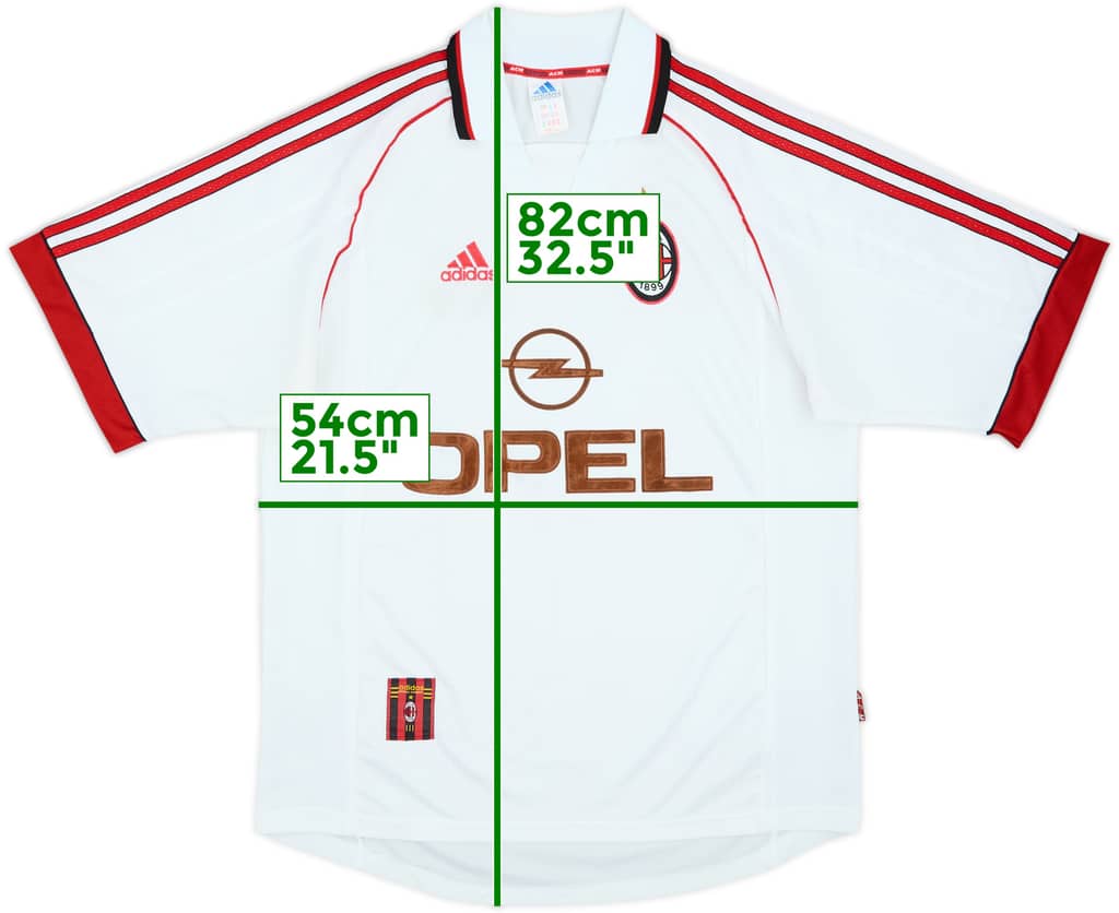 1998-99 AC Milan Away Shirt - 5/10 - (M)