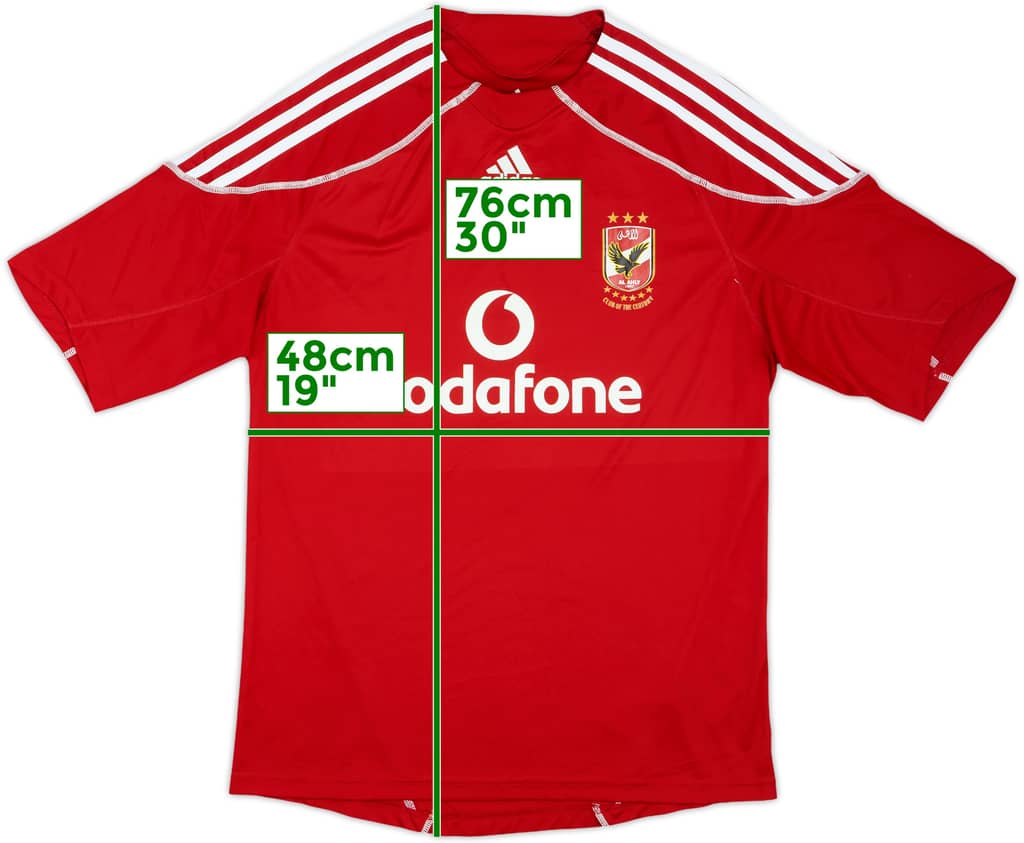 2009-10 Al Ahly Home Shirt - 9/10 - (L)