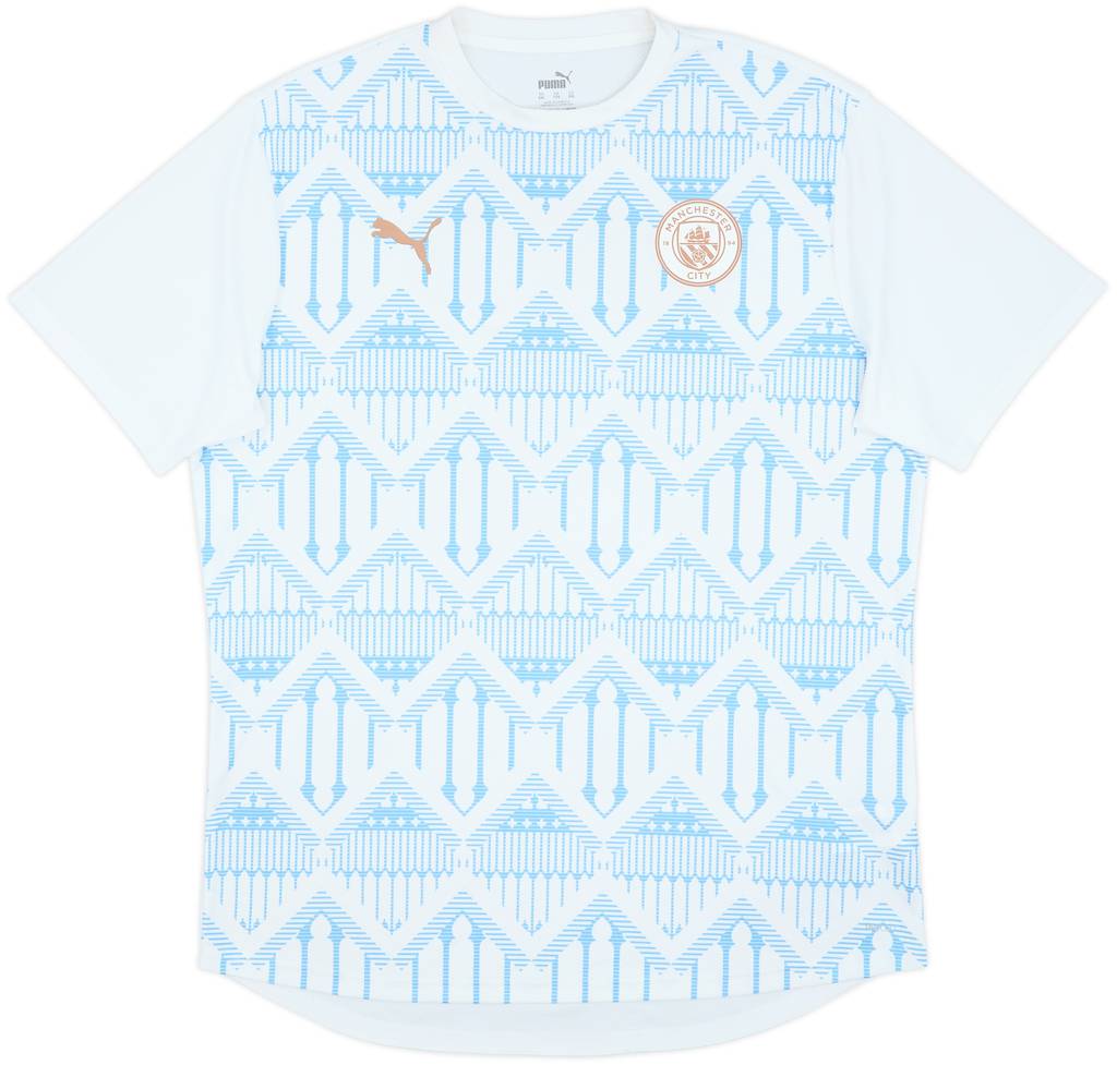 2019-20 Manchester City Puma Training Shirt - 8/10 - (XXL)