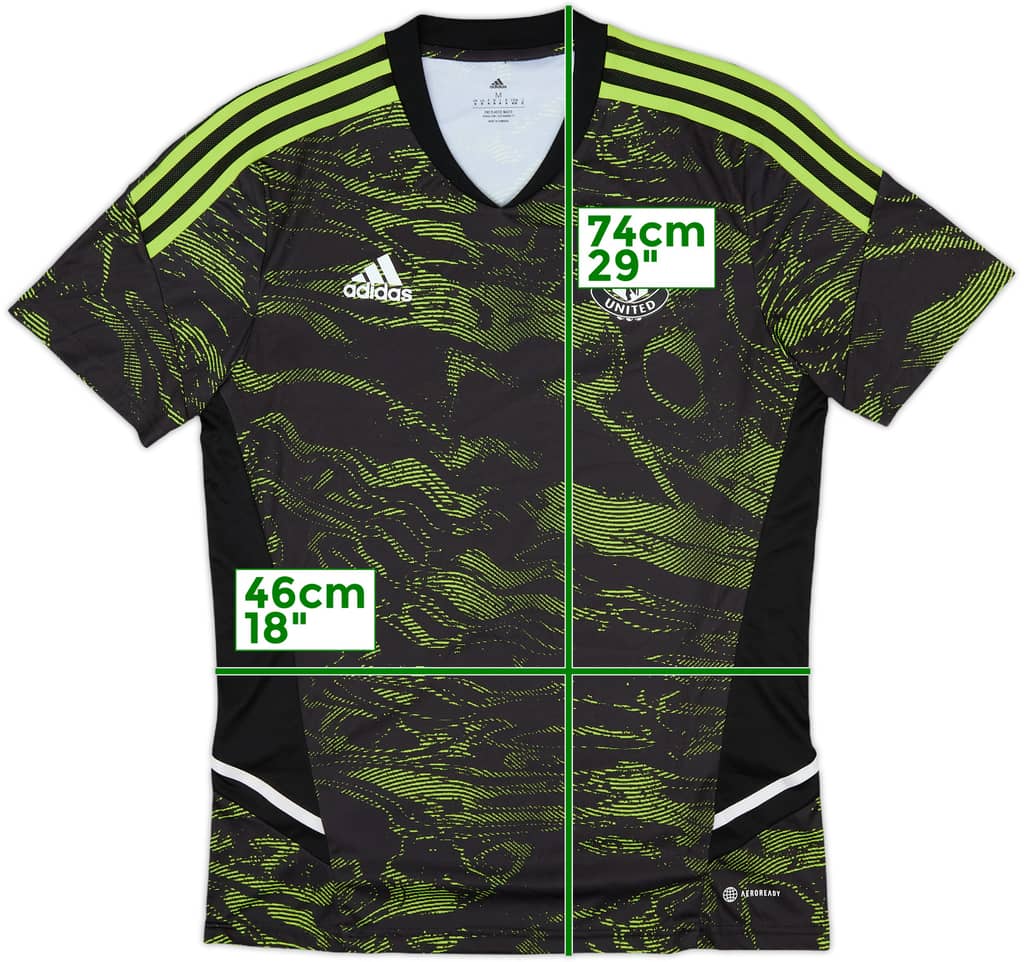 2022-23 Manchester United adidas Training Shirt - 10/10 - (M)