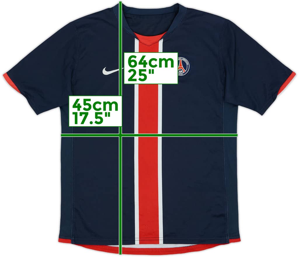 2006-07 Paris Saint-Germain Home Shirt - 8/10 - (XL.Boys)