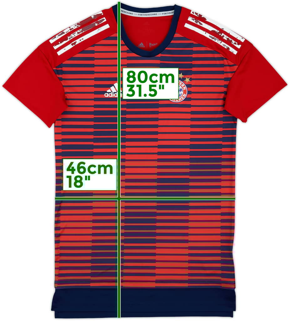 2017-18 Bayern Munich adidas Training Shirt - 6/10 - (XS)