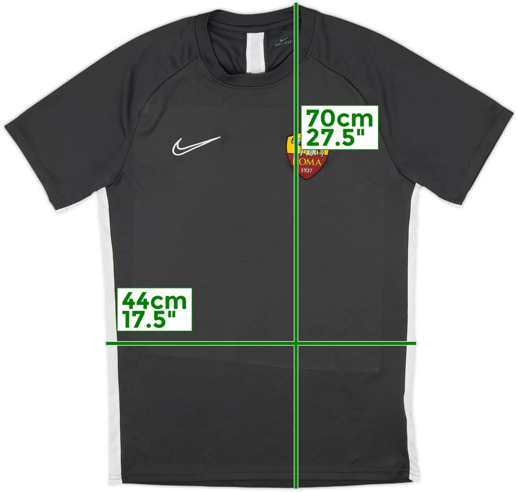 2020-21 Roma Nike Training Shirt - 9/10 - (M)