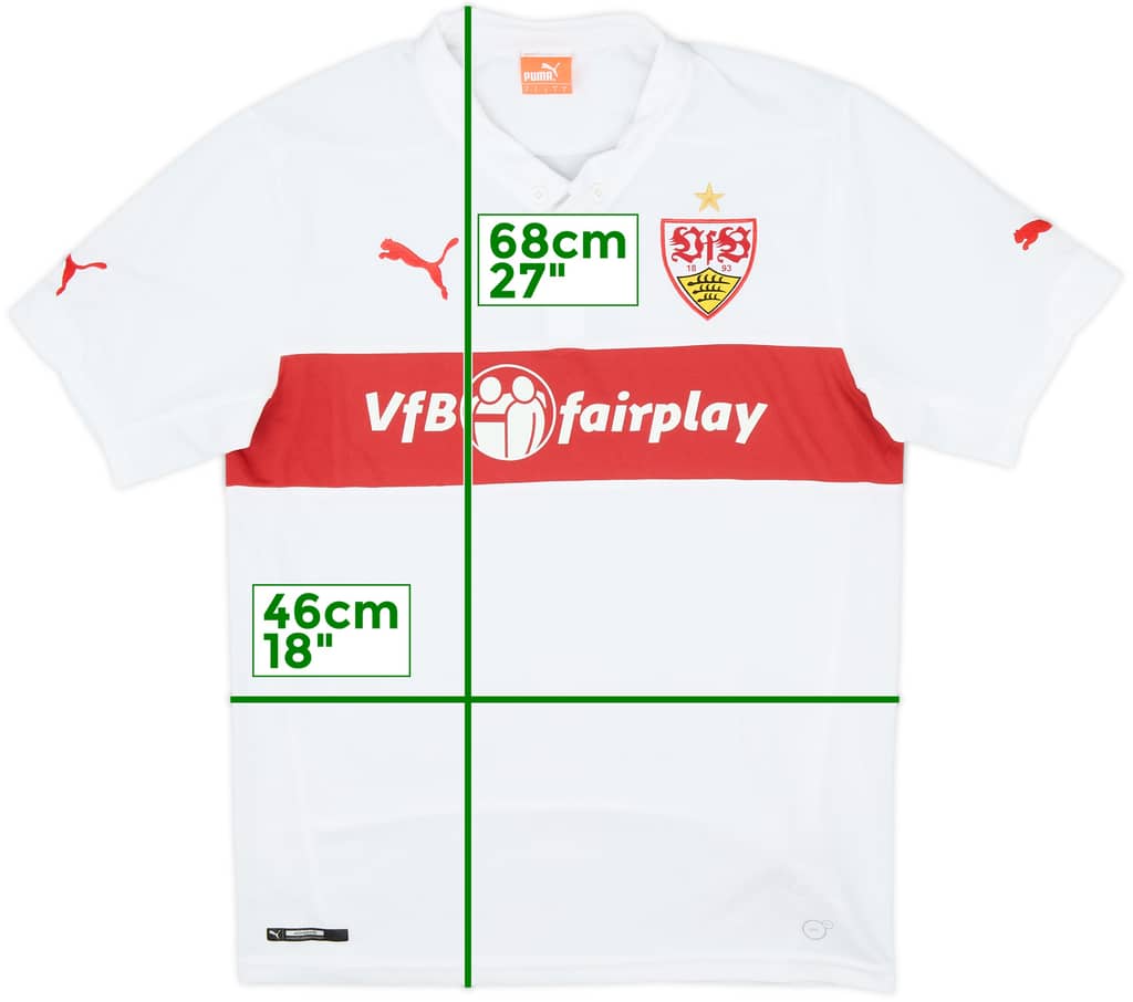 2014-15 Stuttgart Home Shirt - 10/10 - (S)