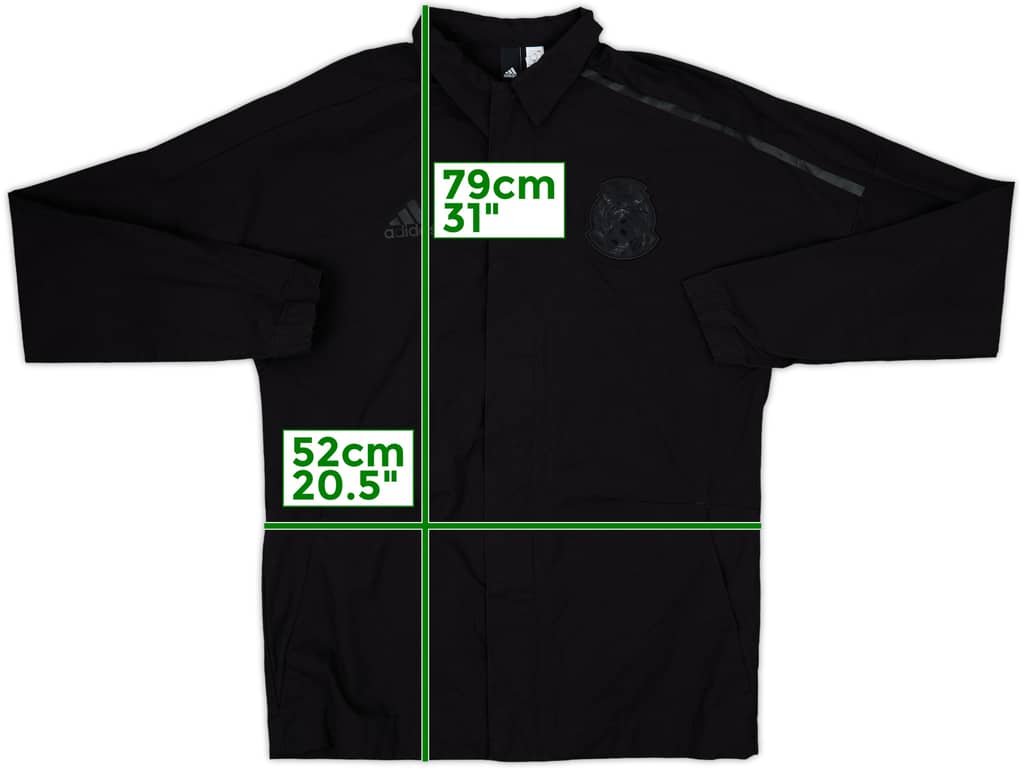 2017-18 Mexico adidas Coach Track Jacket - 8/10 - (S)