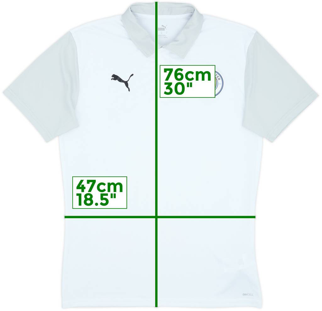2019-20 Manchester City Puma Polo Shirt - 9/10 - (L)