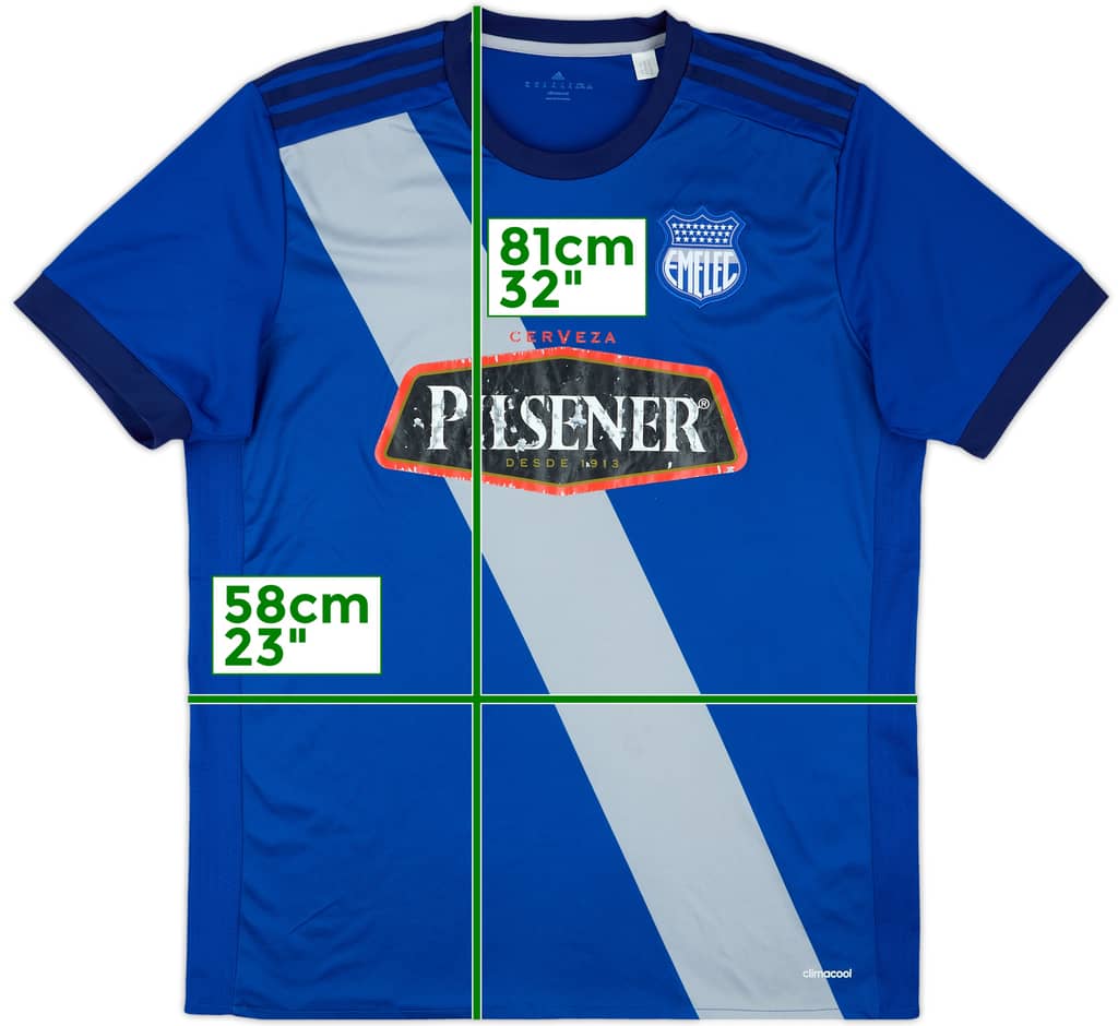 2017 Emelec Home Shirt - 5/10 - (XL)