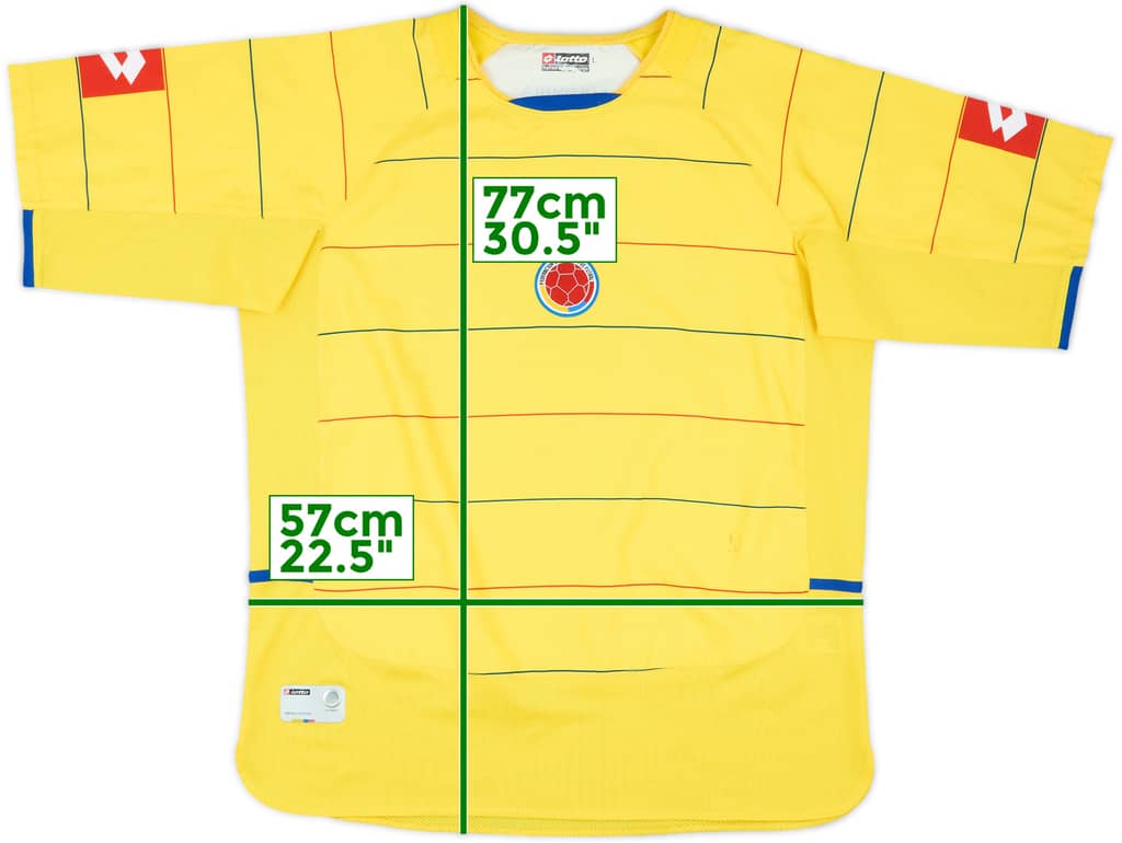 2004-06 Colombia Home Shirt - 8/10 - (L)